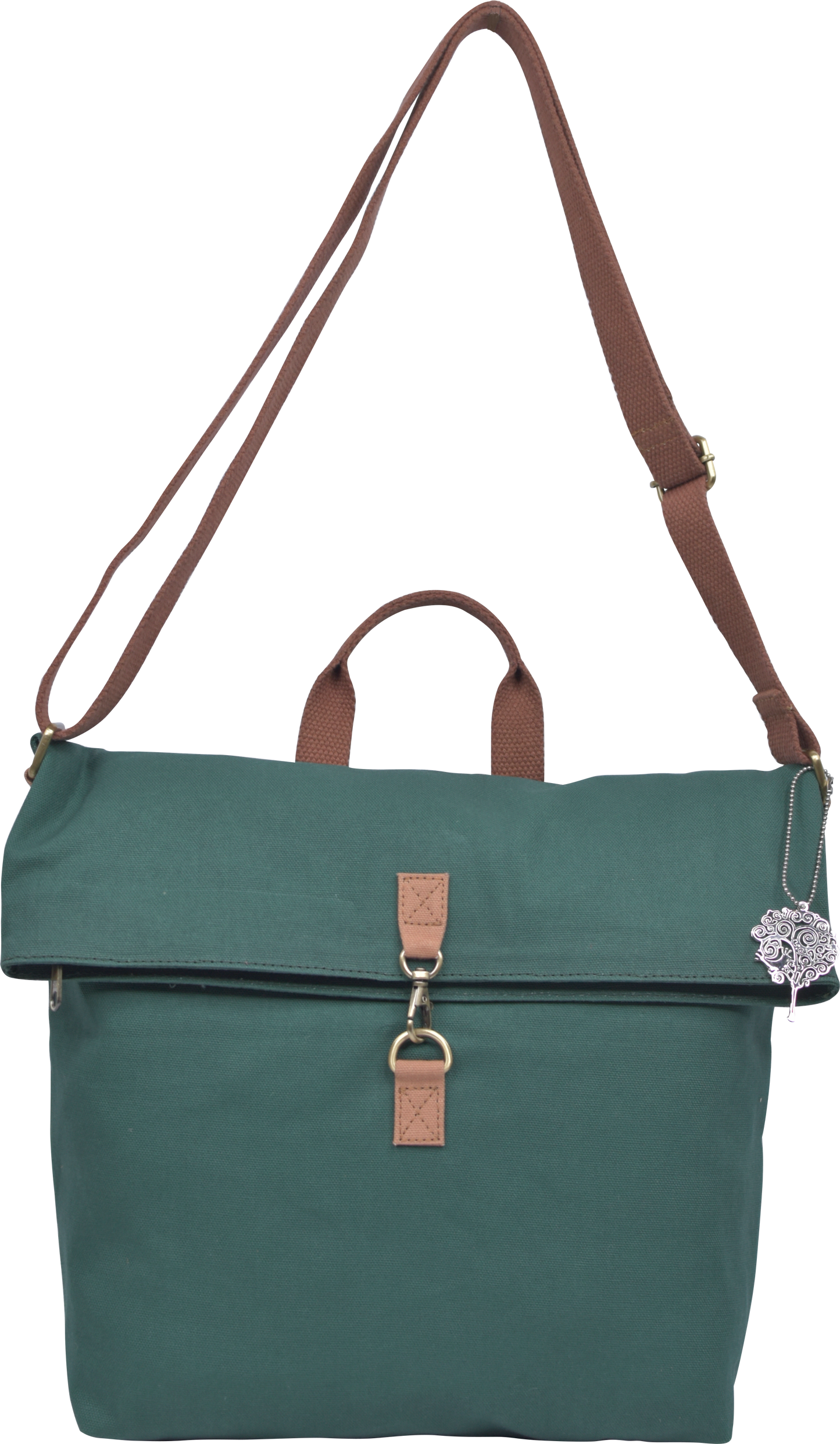 100% COTTON CANVAS SHOULDER BAG