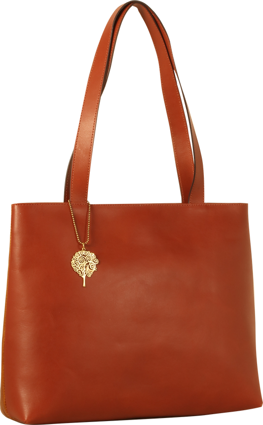 ECO LEATHER SHOULDER BAG