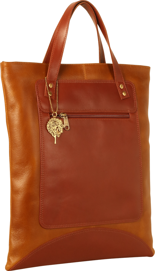 ECO LEATHER HAND BAG