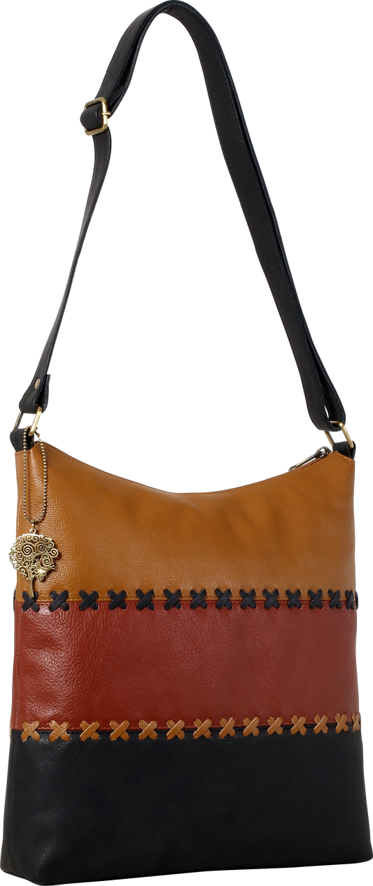 ECO LEATHER SHOULDER BAG