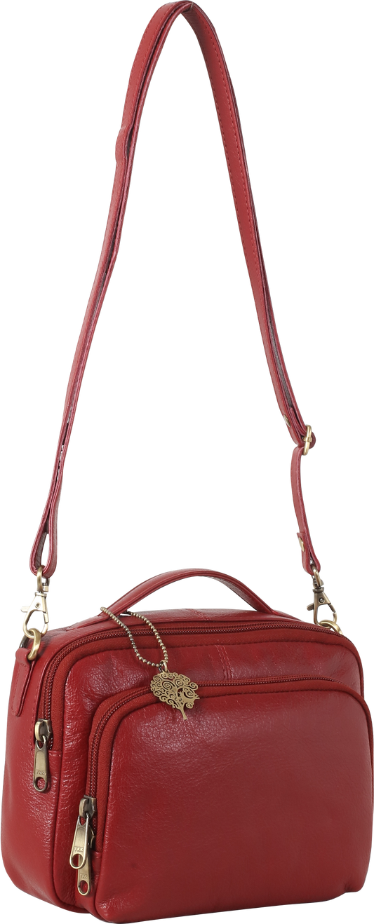 ECO LEATHER SHOULDER BAG